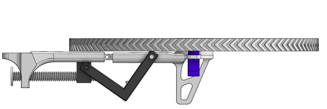 Hinge Mechanism Side View